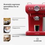 Retro carob coffee maker Klarstein Espressionata Evo (10045423) - Image 5