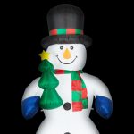 Inflatable snowman decoration OneConcept Mr. Frost (10029230) - Image 5