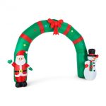 Inflatable decoration entrance Christmas arch OneConcept Merry Welcome (10029233)