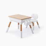 Children's furniture set LITEN: table and chair