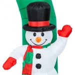 Inflatable decoration entrance Christmas arch OneConcept Merry Welcome (10029233) - Image 5