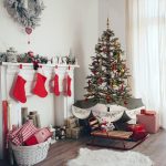 Artificial Christmas tree with decorations and snow OneConcept (10029236) - Image 2