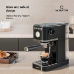 Carob coffee maker Klarstein SteelPresso Slim (10046329) - Image 5