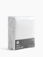 Single bed linen set (duvet cover, pillowcase, fitted sheet) - Image 9