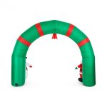Inflatable decoration entrance Christmas arch OneConcept Merry Welcome (10029233) - Image 4
