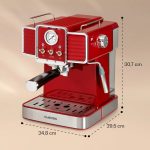 Retro carob coffee maker Klarstein Gusto Classico (10035565) - Image 2