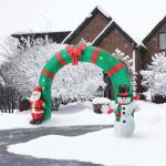 Inflatable decoration entrance Christmas arch OneConcept Merry Welcome (10029233) - Image 12