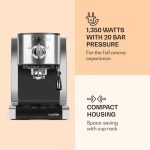 Retro carob coffee maker Klarstein Passionata 20 (10031702) - Image 2