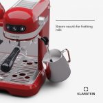 Retro carob coffee maker with coffee grinder Klarstein Bella Café (10045456) - Image 6