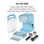 Retro carob coffee maker Klarstein Espressionata Gusto (10035377) - Image 9