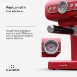 Retro carob coffee maker Klarstein Espressionata Evo (10045423) - Image 8