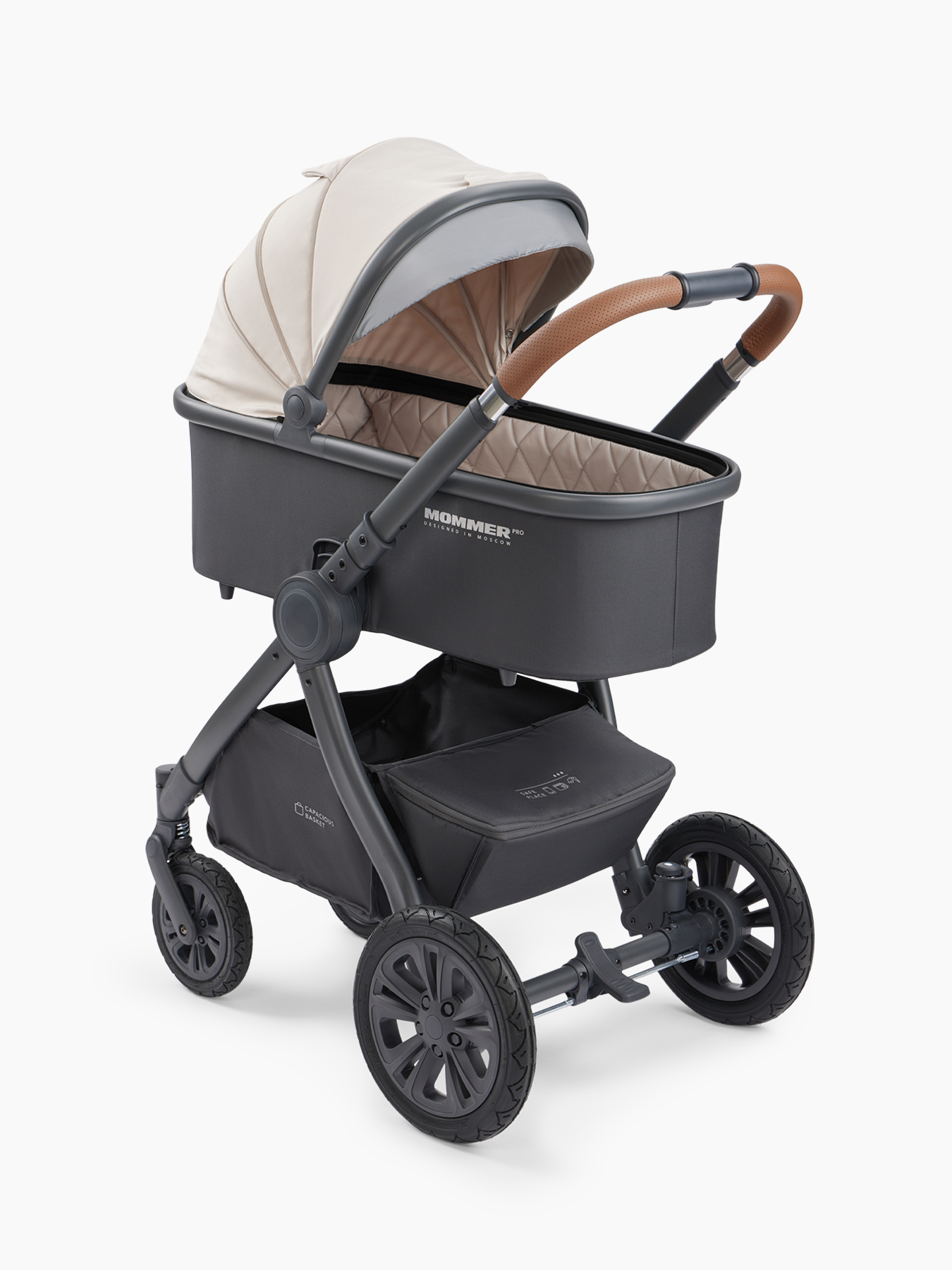 f1ff5ceaad984105b006d6e1a9b48d43 Stroller 2 in 1 MOMMER PRO - Image 1